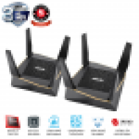 Bộ phát wifi 6 Asus AIMESH Gaming RT-AX92U 2-PK AX6100Mbps