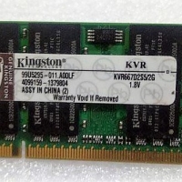 Ram Laptop Kingston 2GB DDR2 Bus 667MHz PC-5300 giá rẻ nhất